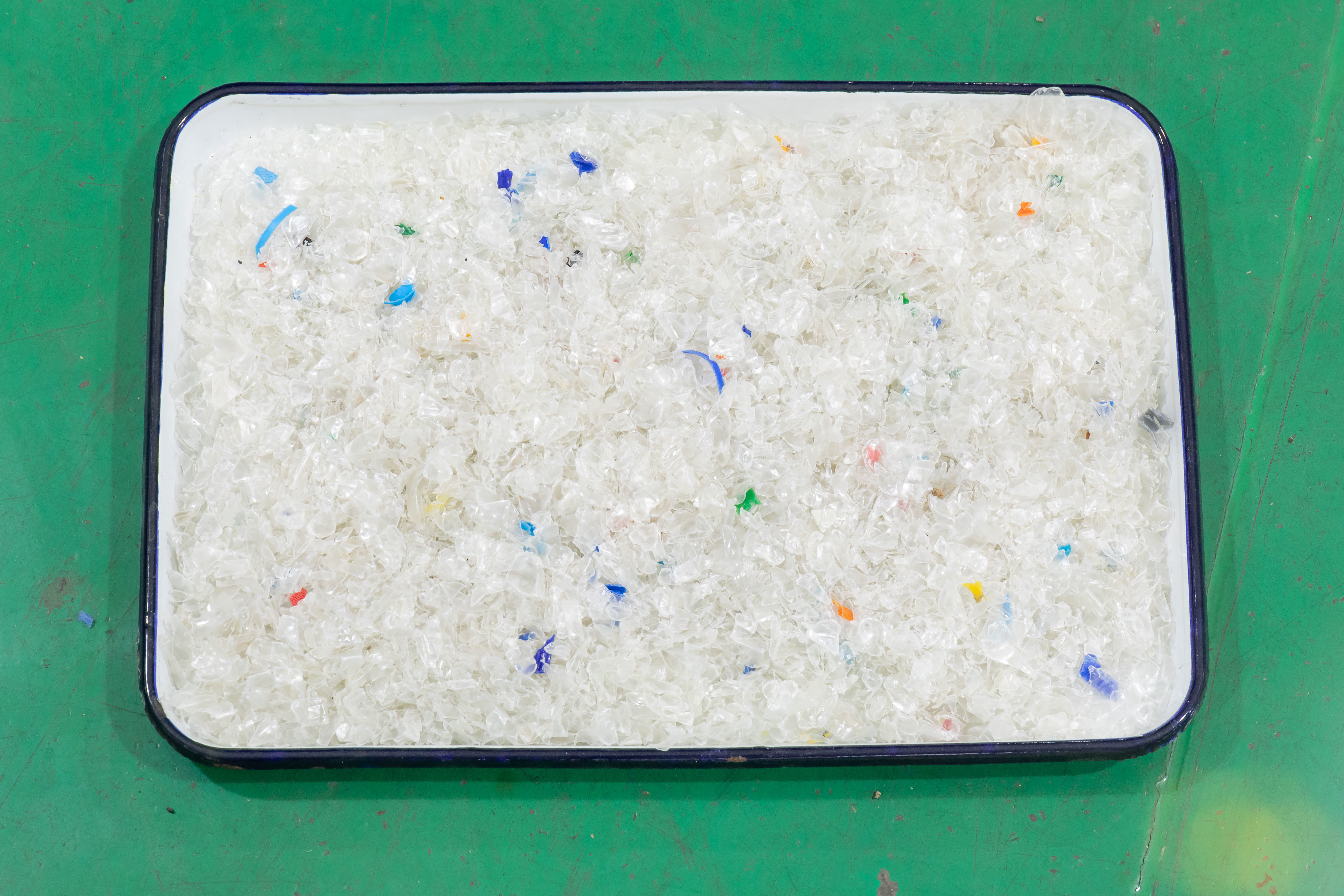 Pet Flake Plastic Color Sorting Machine Taiwan Meanwell Power