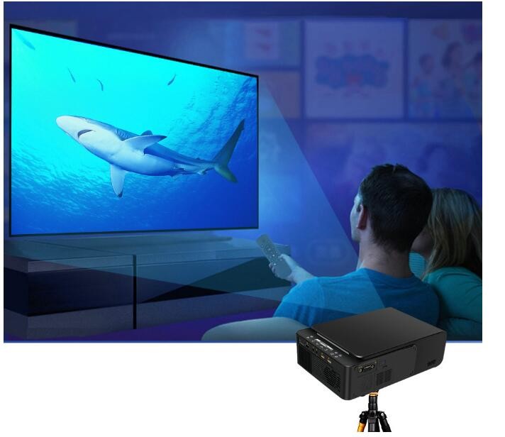 Smart Miracast Version Home Theater Projector Digital Portable Wifi Projector
