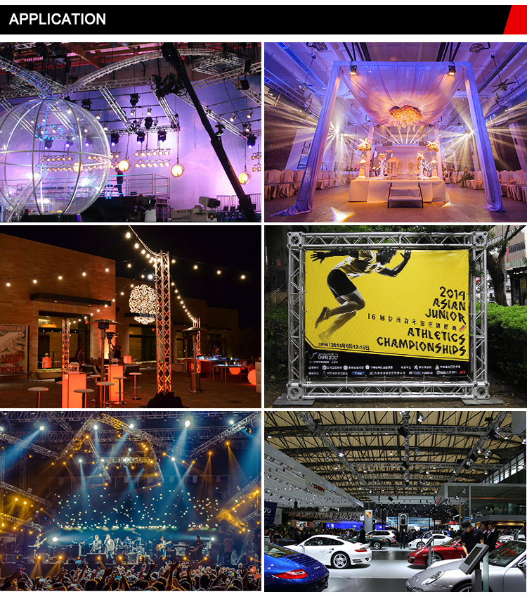 16 degrees Aluminium Lighting Truss System Outdoor Indoor Event Equipment