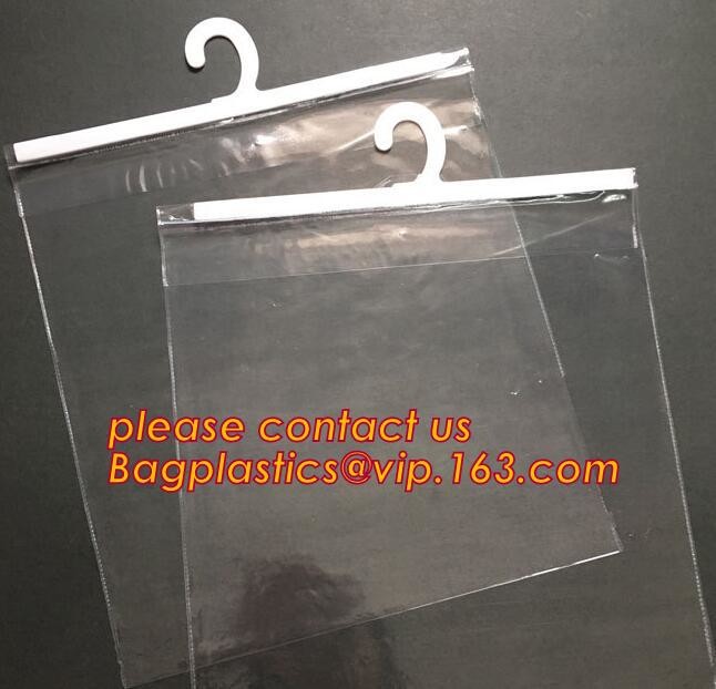 hanger bag with zip lock on the top,Frosted Zip lockk bag EVA PVC hanger bag for clothes, EVA frost drawstring bag, Froste