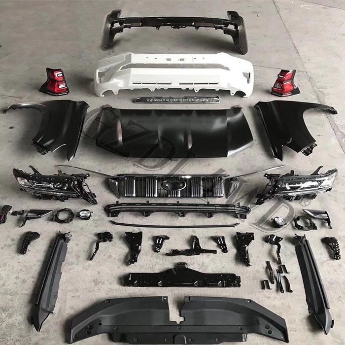 Automotive Whole Body Kit Toyota Land Cruiser Prado 2010-2017 Upgrade To 2018+ Repair