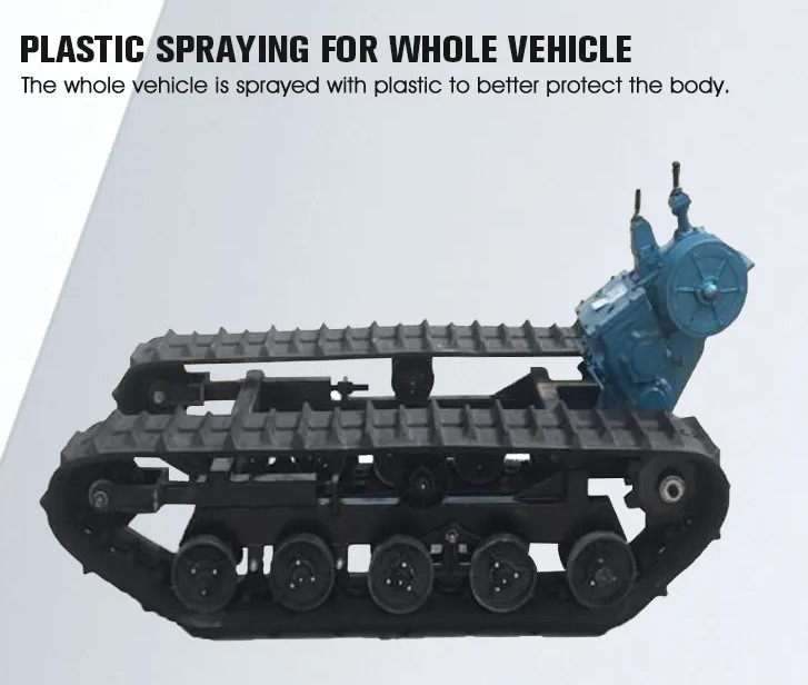 7 Wheels Crawler Mounted Track Undercarriage ODM Customization