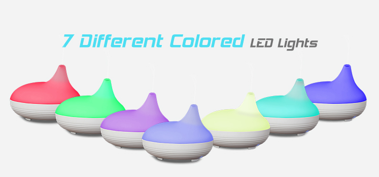USB 5VDC 800mA 4W 80ml Wood Aromatherapy Diffuser