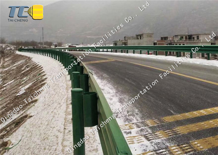 W Beam Crash Barrier W Beams Traffic Safety Barrier Highway Guardrail
