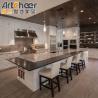 Buy cheap White Shaker Solid Wood Slim Style Modular Kitchen Cabinets American Market from wholesalers