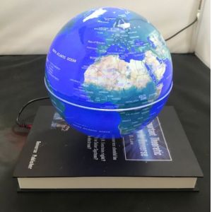 book base maglev floating levitate 6inch globe with lighting