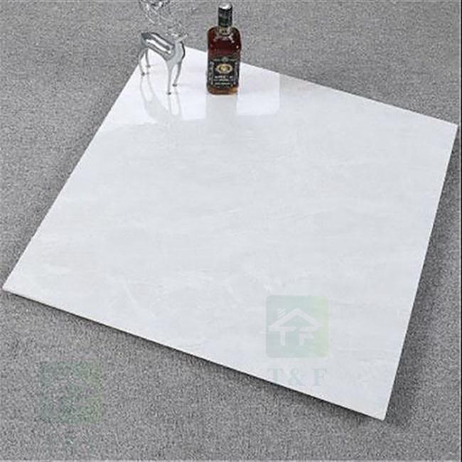Full Body Glazed Ceramic Tiles Gray Marble Polished Porcelain Floor Tiles