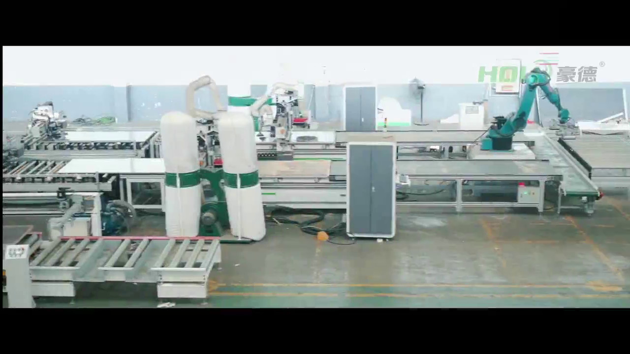 Office Panel Furniture Production Line Automatically Complete HOLD Brand