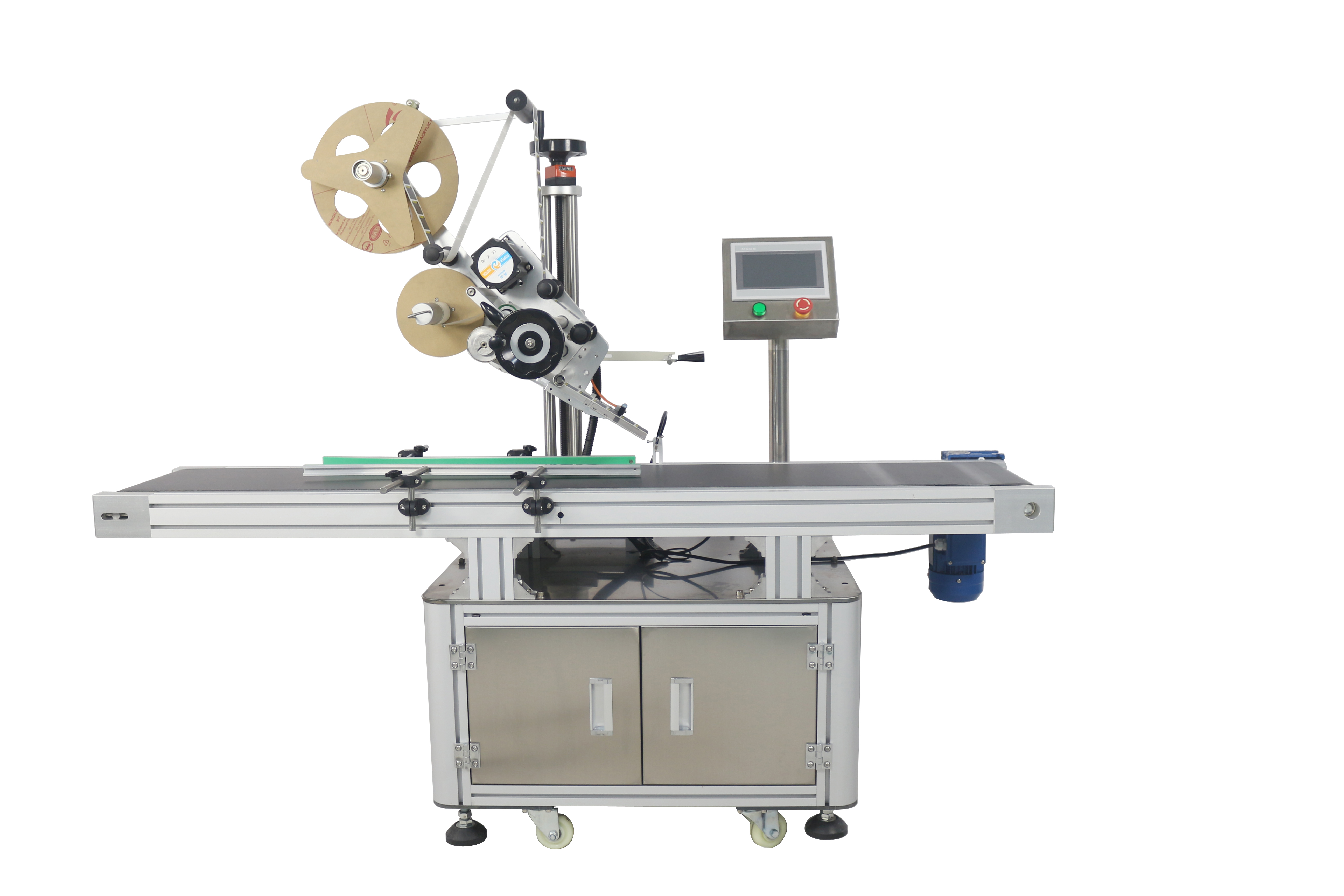 Flat Case Labeling Machine Self-Adhesive Label Applicator for Packaging Type Case