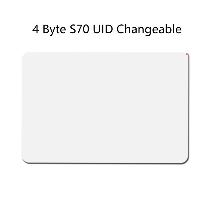ISO14443A Uid Changeable RFID Smart Card 13.56mhz Access Control PVC Card