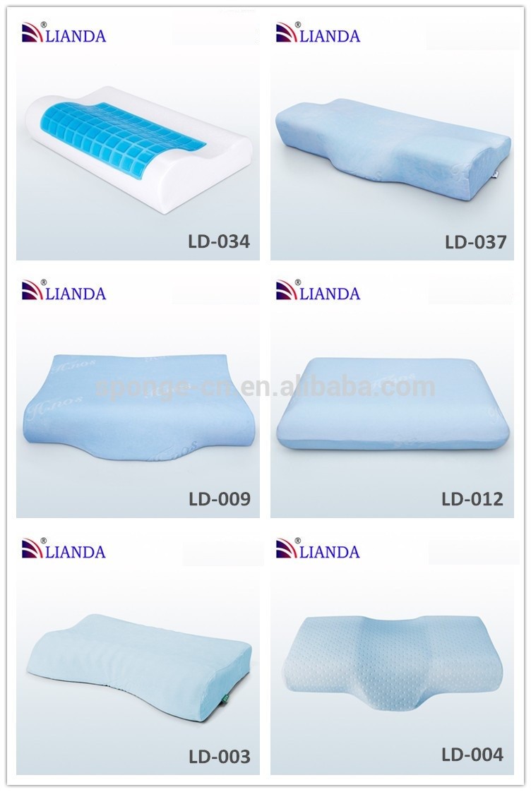  Classic Contour Memory Foam Pillow With Standard Size Gel Cool Pad Manufactures