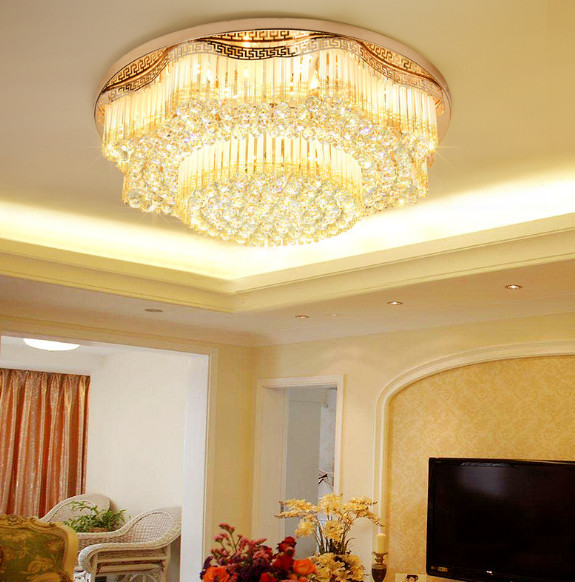 Kitchen Hotel Hanging Lustre Luxury Crystal Candle Chandelier