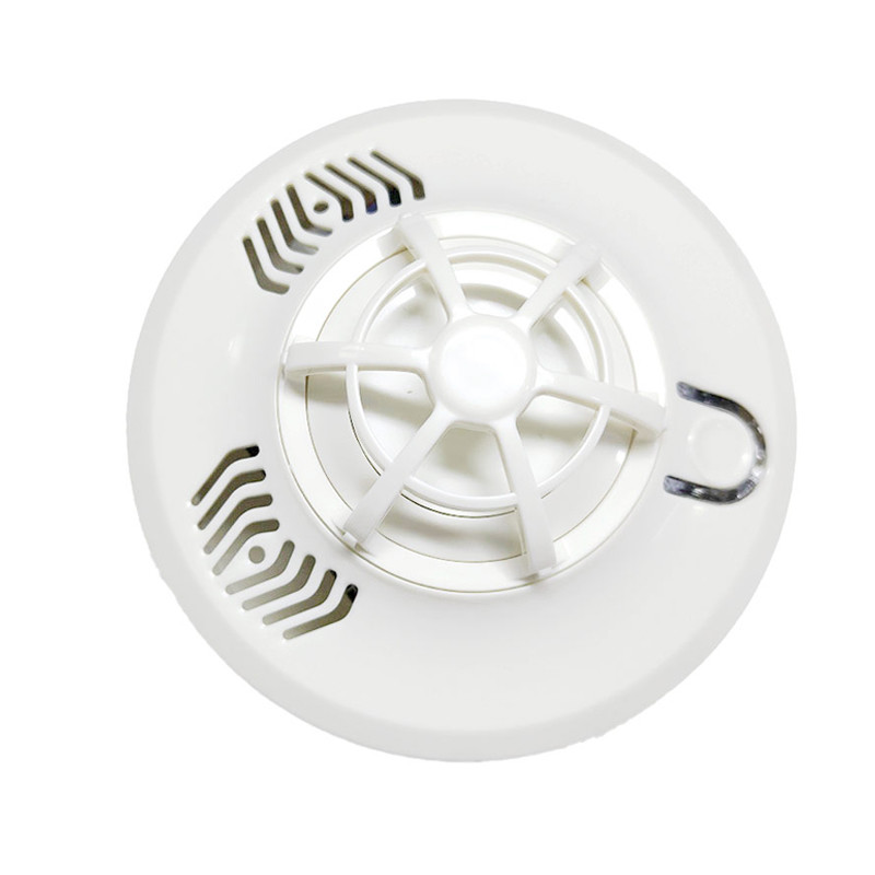 Fire Safety System 4 Wire Smoke And Heat Detector AC220V For Cabinet Machine Rooms