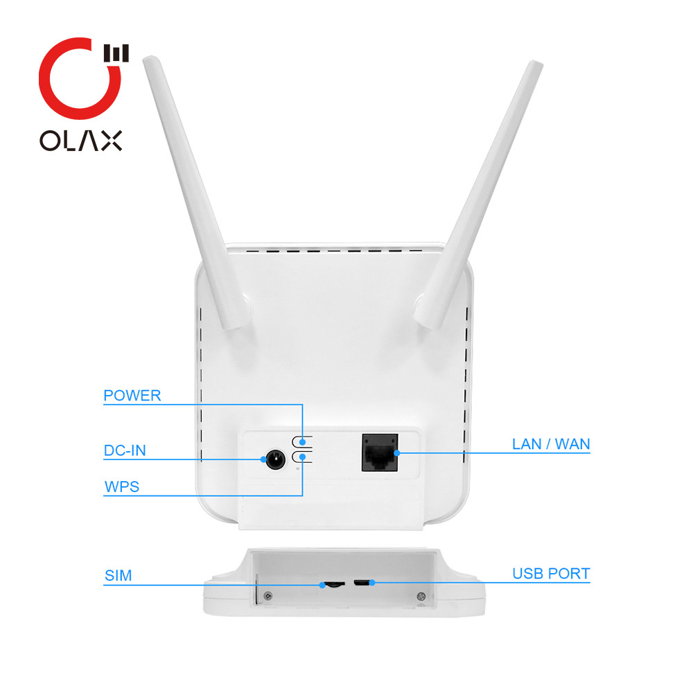 4g LTE CPE WiFi Router Modem 4000Mah Big Capacity Band 39 40 41