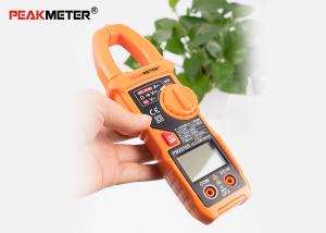  Smart AC Digital Clamp Multimeter Tester , Continuity Electrical Clamp Meter Manufactures