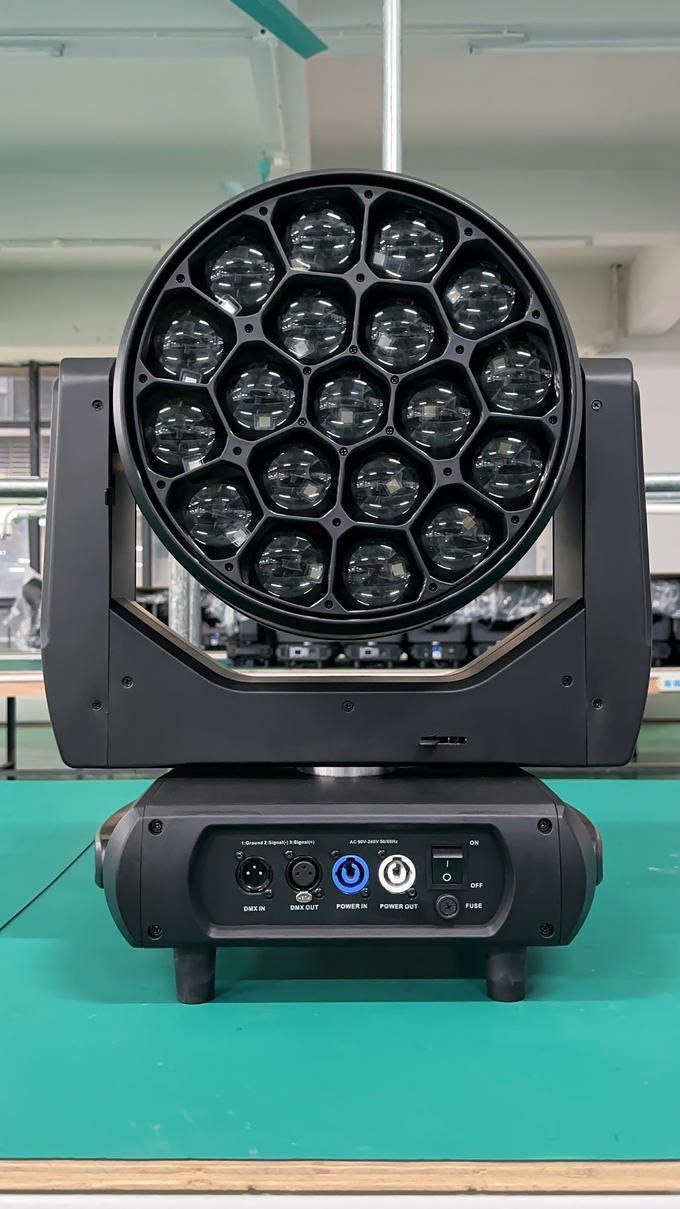 19x40w Rgbw 4in1 Bee Eye K15 Clay Paky Zoom Beam Wash Light Led Moving Head Dj Equipment