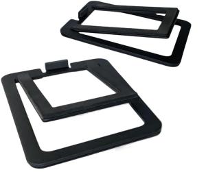  Small Speakers Tabletop Steel Computer Speaker Stands with Customized Instruction Manufactures