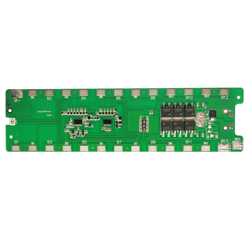 13S 48V Lithium BMS System 15A 20A 25A For Li Ion Battery For Ebike