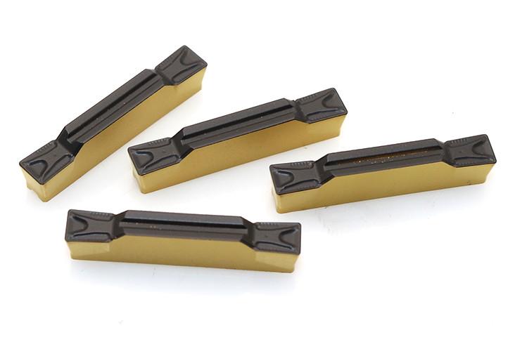 Tungsten Carbide Parting And Grooving Inserts N123H2-0400-GM Chip Breaker
