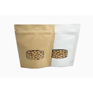 China Dried Fruit Potato Chips Zipper Lock Bags Food Stand Up Pouch Solvent Free Lamination on sale