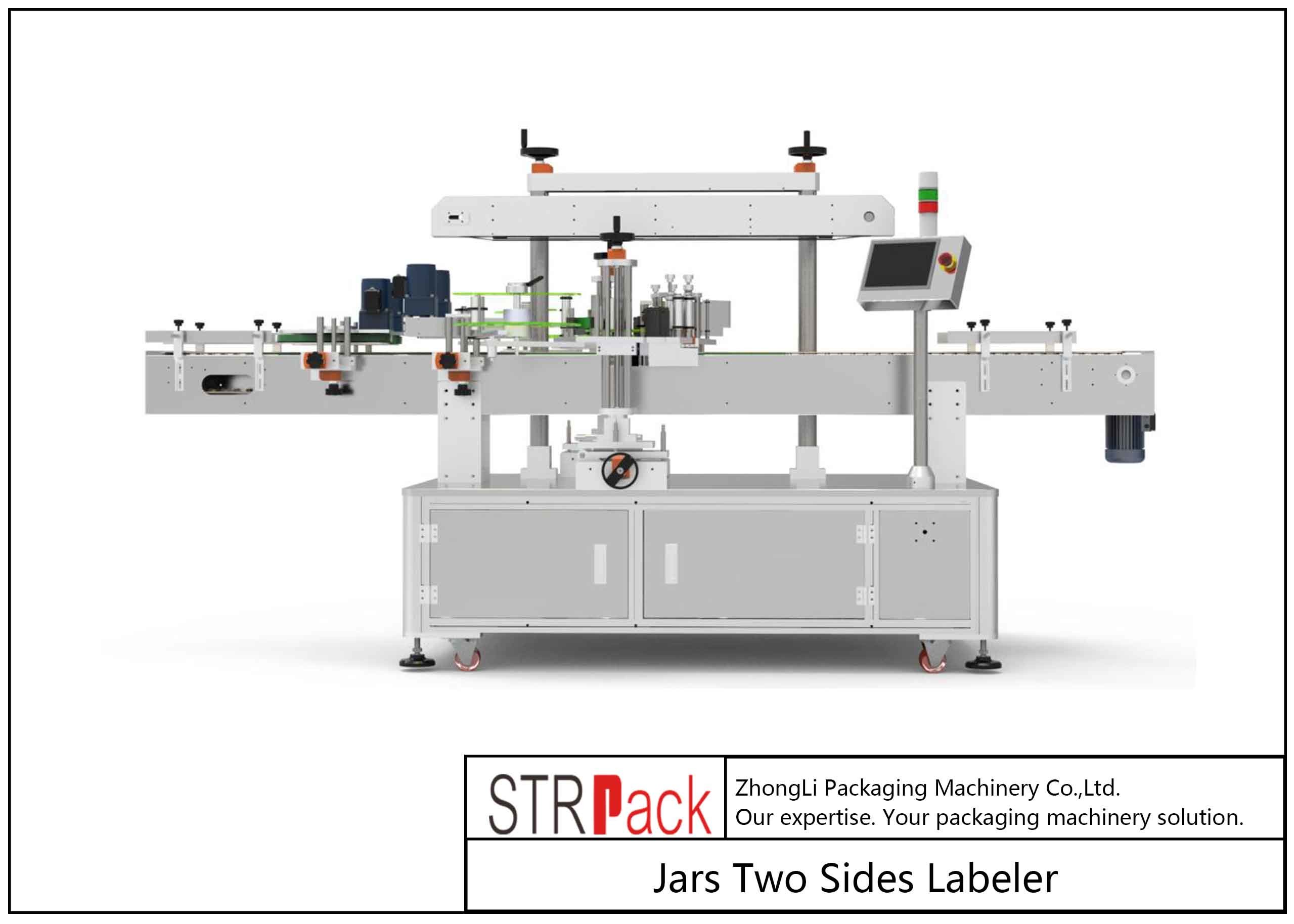 High Speed Automatic Bottle Labeling Machine With High Accuracy