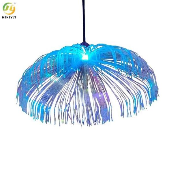 Waterproof Jellyfish Led Fiber Optic Lights Generator RGB Outdoor And Indoor
