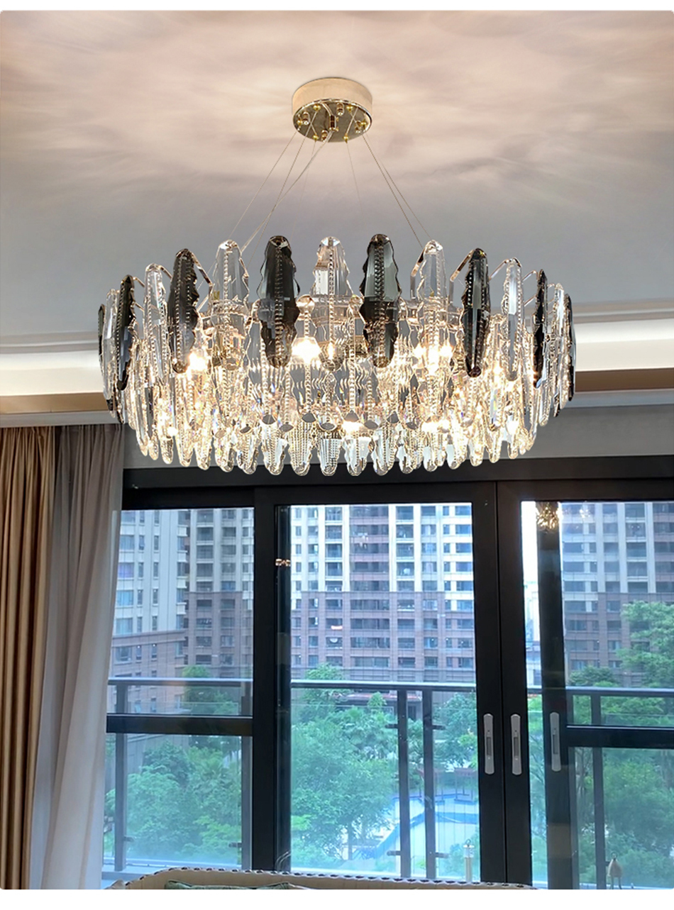 Living Room Girl Bedroom Decoration Rectangle Luxury traditional chandeliers(WH-CY-242)