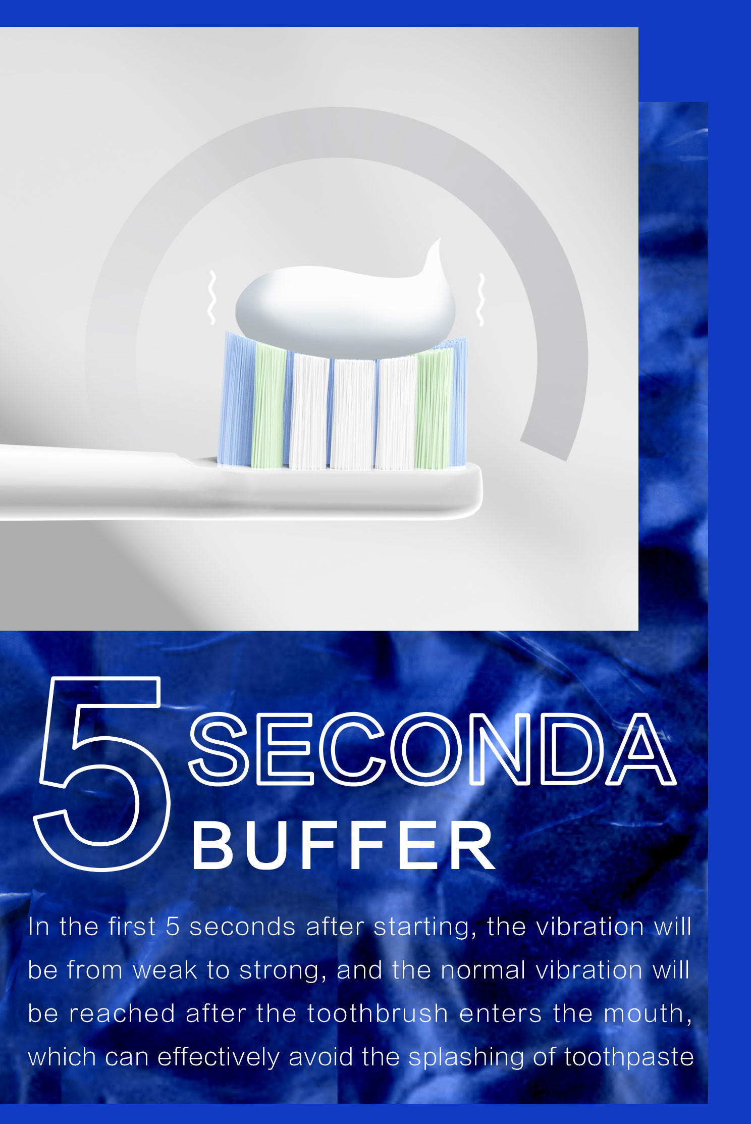 IPX7 Soft Bristles Rotating Electric Toothbrush Rechargeable For Gum Protection