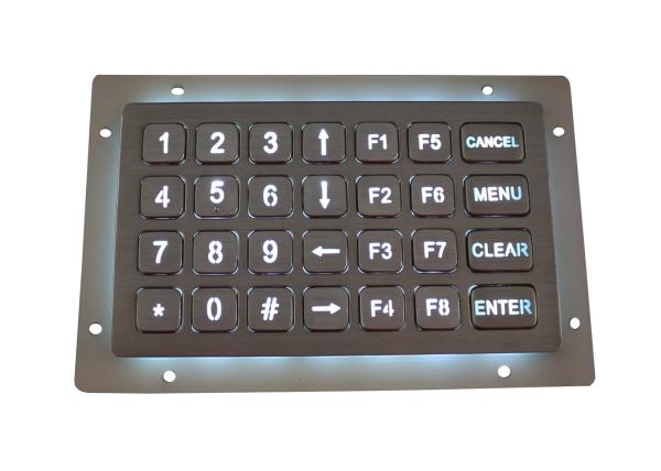 Dynamic IP67 Vandal Proof Industrial Metal Keypad Waterproof Rugged Stainless