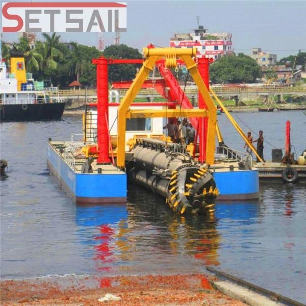 38 Meter Total Length 18 Inch Hydraulic Diesel Engine Cutter Suction Dredger for