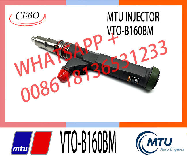 Remanufactured High Quality Fuel Injector 0010104251 for MTU 1600 diesel engine fuel injector VTO-B160BM 0010104251/71