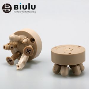 CNC PEEK Plastic Machining High Precision Custom Color Machining Services