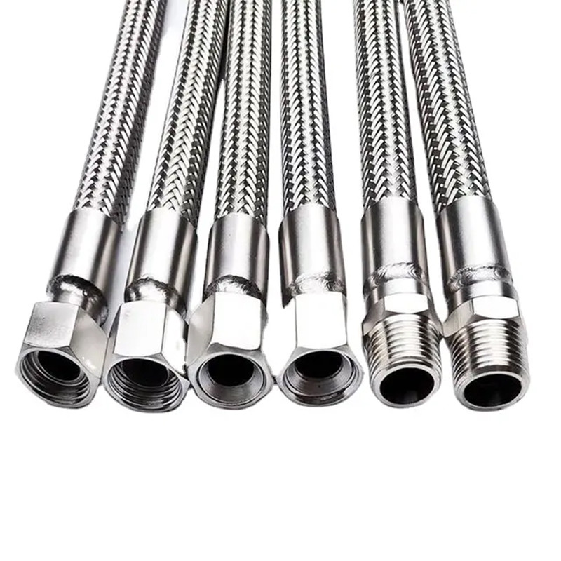 Water Heater Metal Hose Pump Yard Tube Reel Stainless Steel Materials