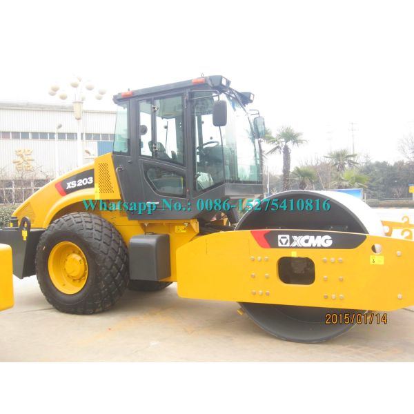 Yellow Construction Site Machines Soil Compaction Equipment XS203J/XS223J/XS223JE Model