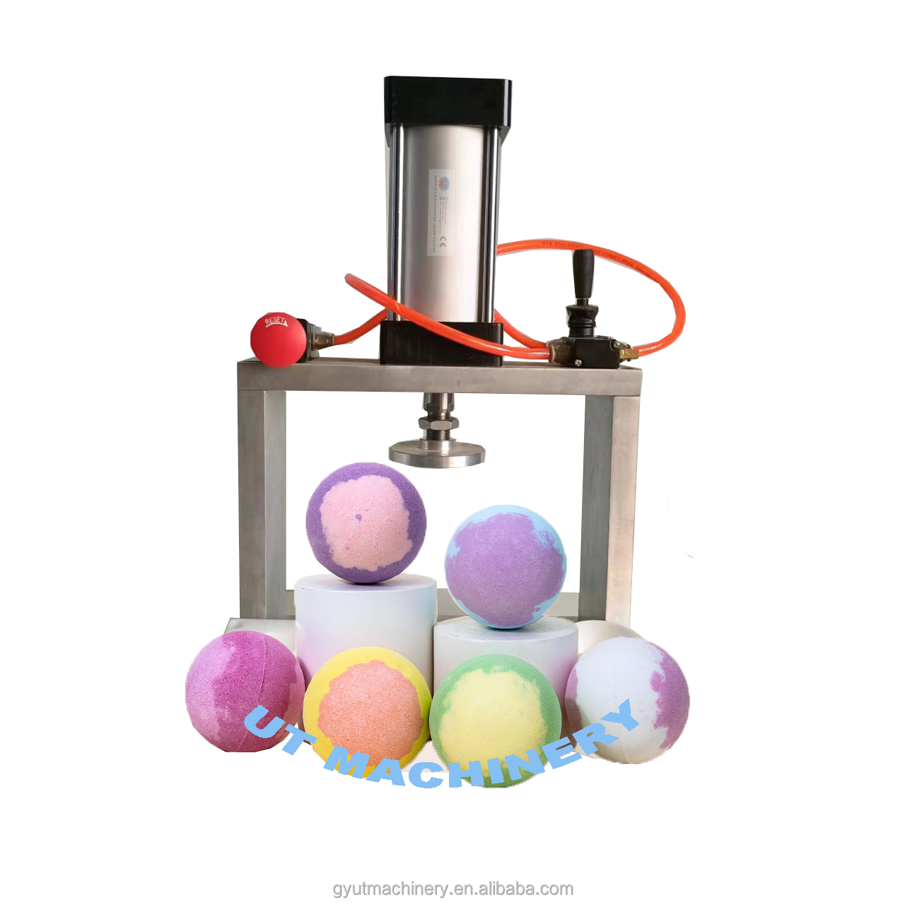 Experience the Ultimate Spa Treatment with Our Stainless Steel Bath Bomb Mold Press