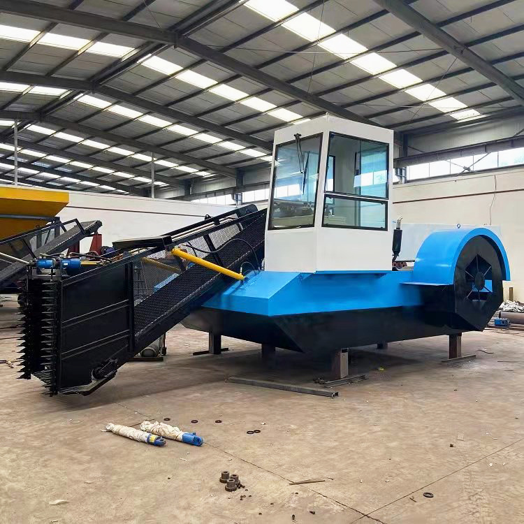 Semi-Automatic Hydraulic Aquatic Plant Weed Harvester for River Reed /Weed /Hyacinth /Floating Garbage