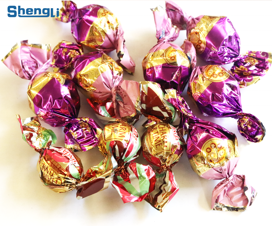 Electric Driven Double Twist Candy Chocolate Wrapping Machine for Candy Packaging Line