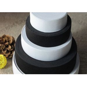 Good Stability Flat Elastic Band / Elastic Stretch Band Compact Material