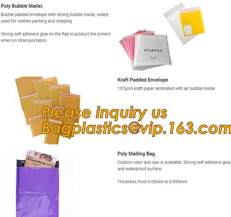 Custom Bubble Zip lockkk Packaging Bag Slider Padded Bag,Anti Shock Plastic PE Material Mailer Zip Lock Padded Bag /Slider