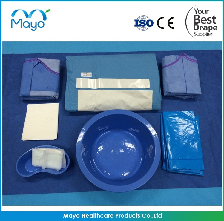 OEM Disposable Sterile Drapes Antibacterial Surgical Drape Pack