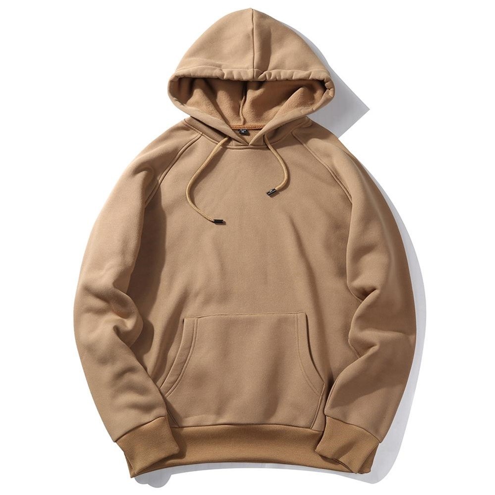 Factory Price Thick Cotton Running Long Sleeves Sportswear With Hoodie men