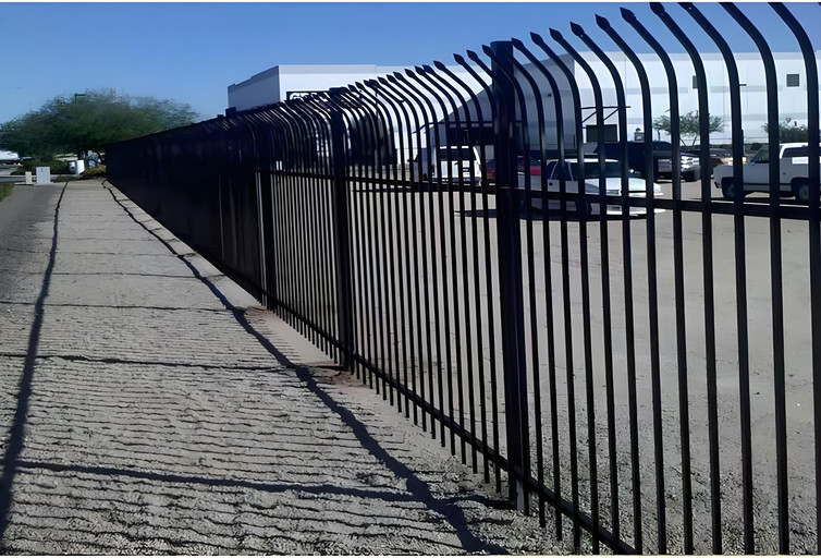 Simple Design Aluminum Guard Railing , Residential commercial balcony railing
