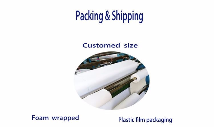BY-S5 inkjet waterproof 300gsm stretched canvas 65%polyester 35%cotton solvent printing canvas