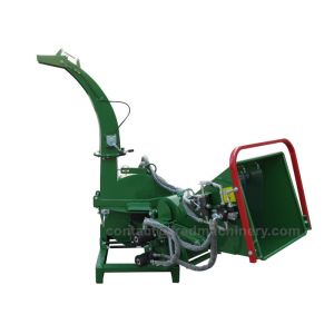 China 50 HP 4 Inch Wood Chipper With Shear Bolt , PTO Shaft Hydraulic Feeding 3 Point Chipper on sale
