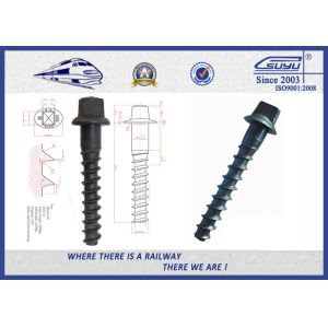 Customized Standard 35# Railroad Screw For Fastening Rail