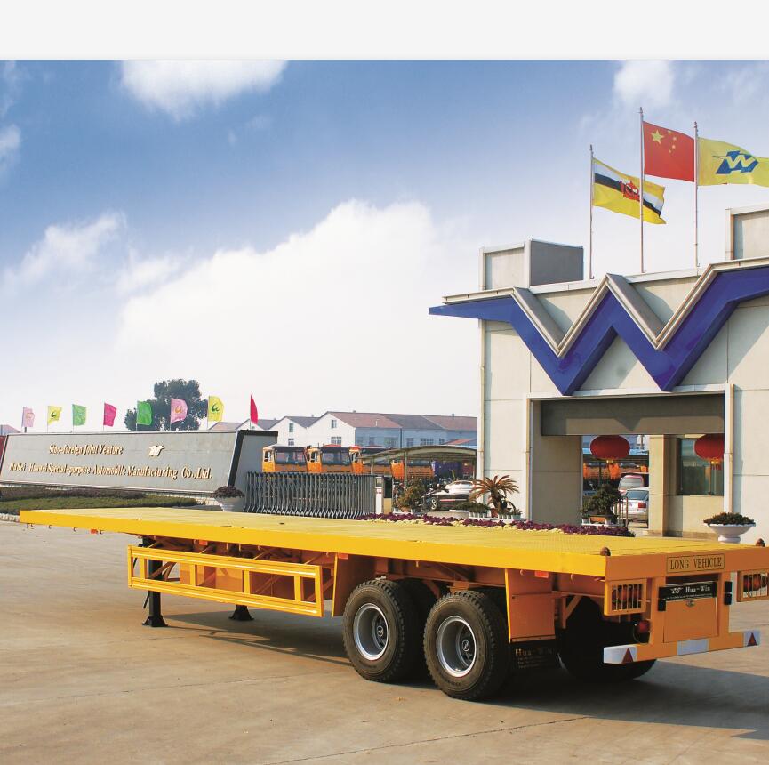 sinotruk 20ft new flatbed trailer