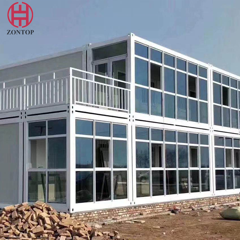 Zontop Modern Luxury Container House Ready Made Economical Portable Living Cheap Tiny Home Prefab House