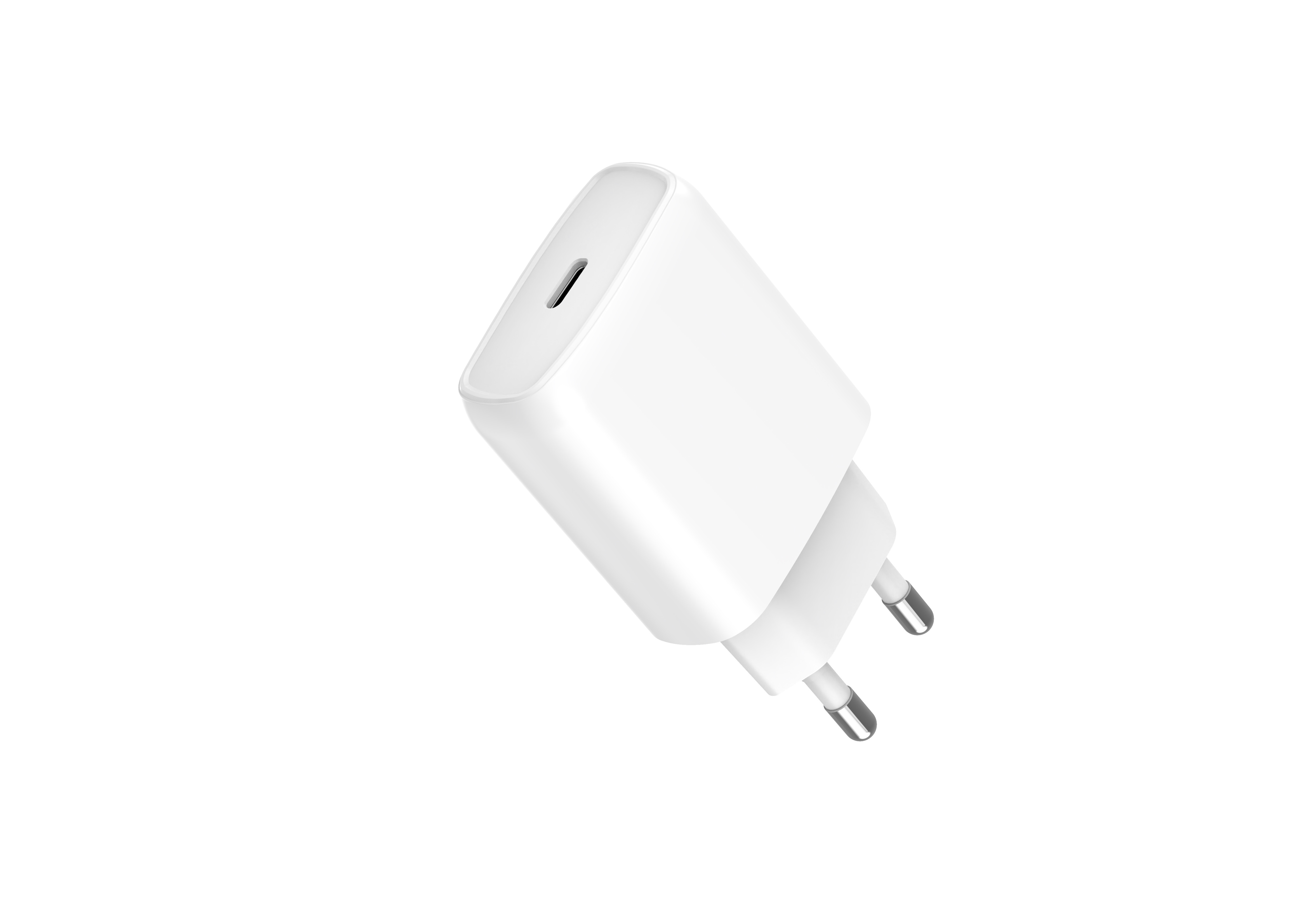 20W EU plug GaN Quick Charging USB C Phone Charger Adapter Wall Charger Customized