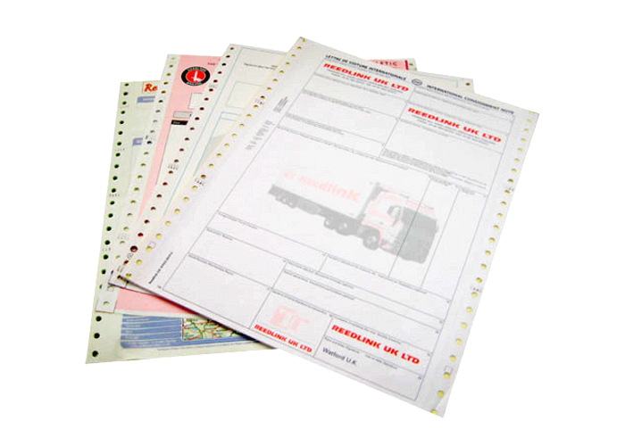 CB CF CFB Carbonless Paper In Reels Colorful Offset Printing 0.75-0.9 G/Cm3 Tensity