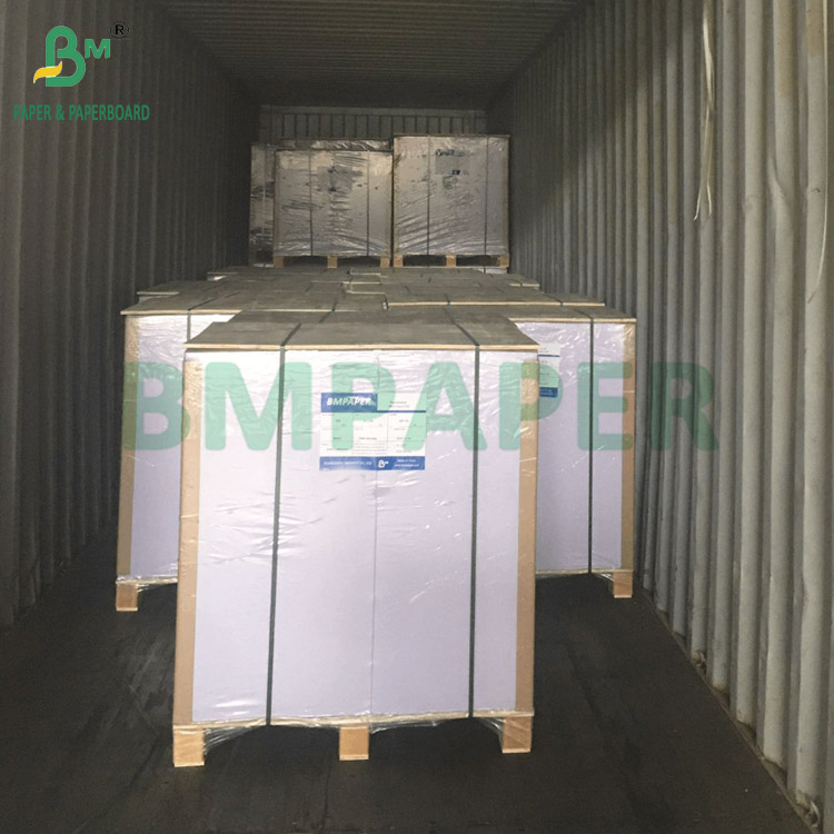 275gsm 0.36mm PET Glossy Silver Cardboard For Cosmetic Box 66 X 90cm